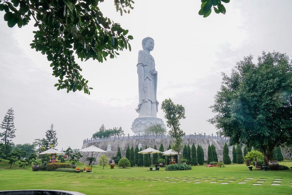 Đại lễ khánh thành Tượng Phật A Di Đà 48m cao nhất Miền Bắc